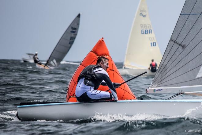 Day 1 of the Finn World Masters in Barbados ©  Claire ADB